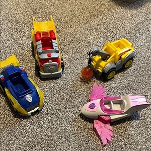 BRAND NEW Paw Patrol Toy Vehicle Set 4 pack!
